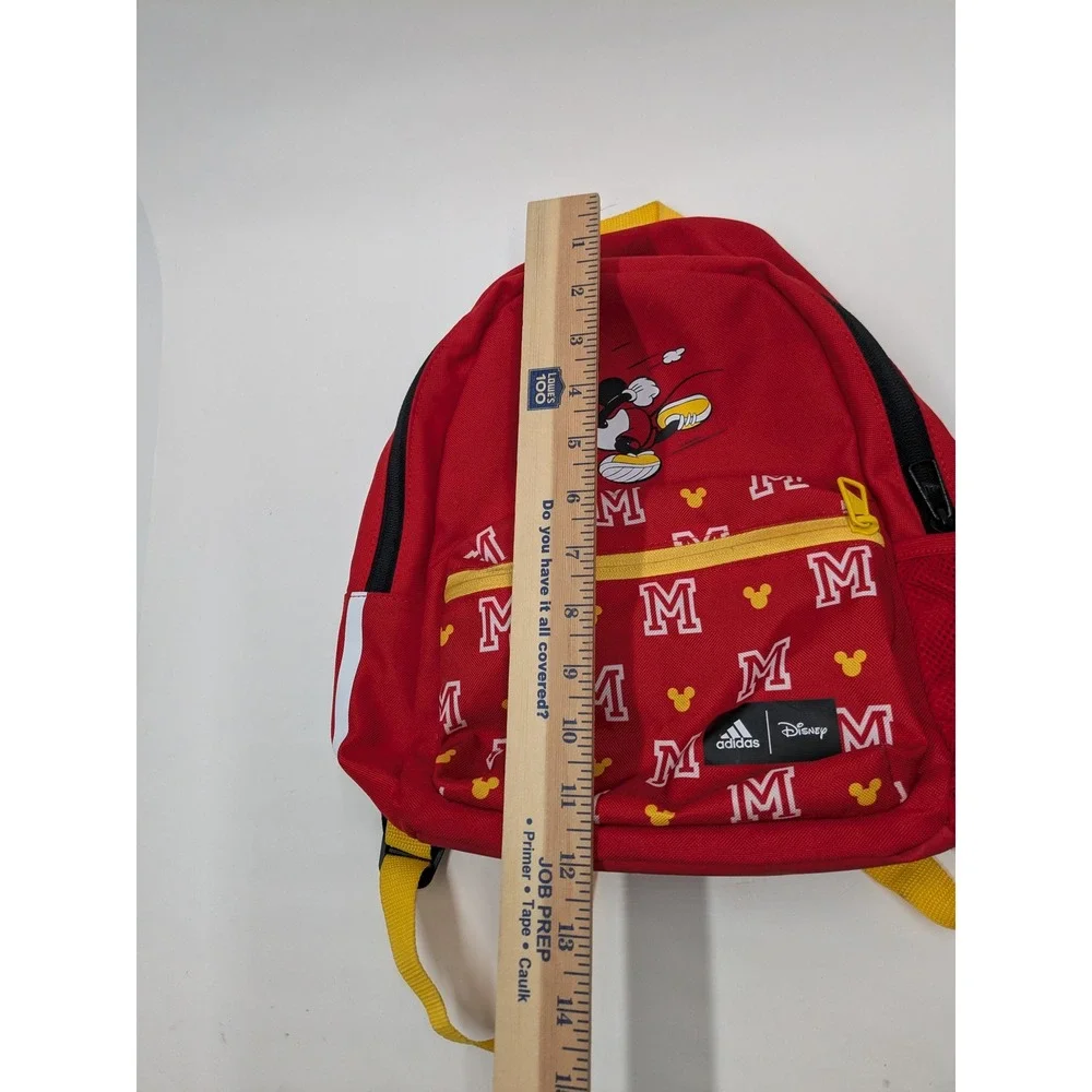 Adidas x Disney Mickey Mouse Backpack Red Yellow‎ Kids School Travel Bag
